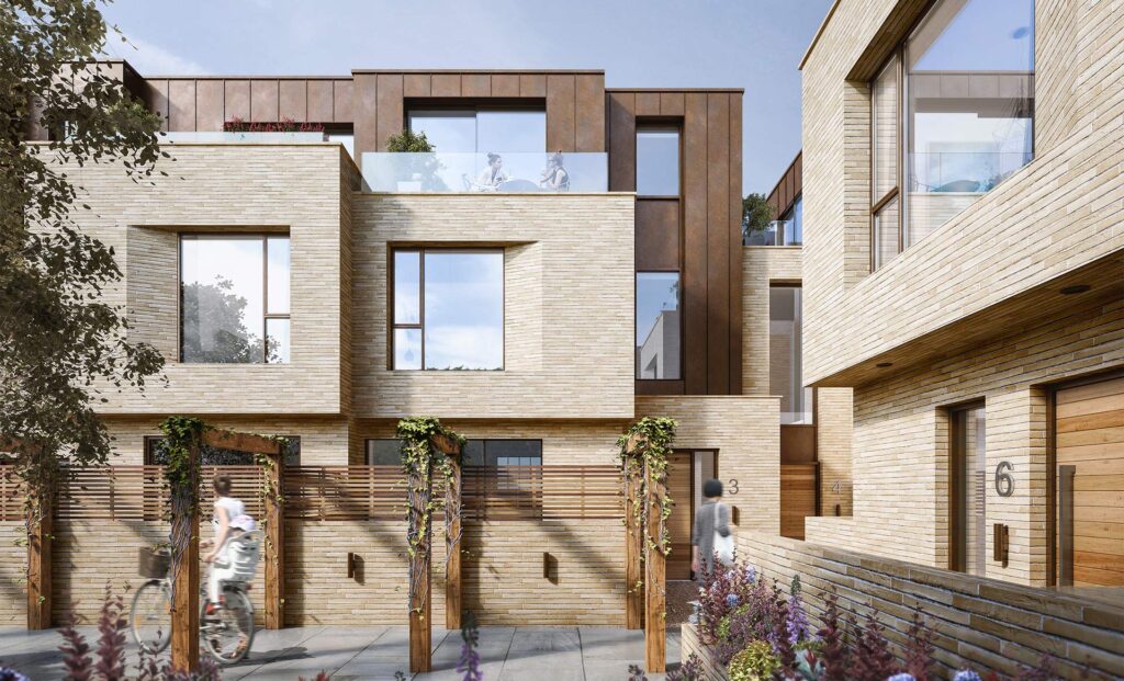 Railway Mews project view