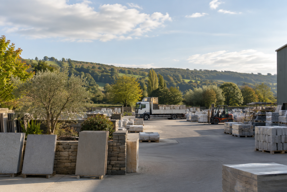 Illustrative scene — Stonecraft Paving Centre Project